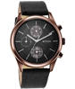 Picture of Titan 1805QP01 Men's Infinity Chrono Leather Strap Watch