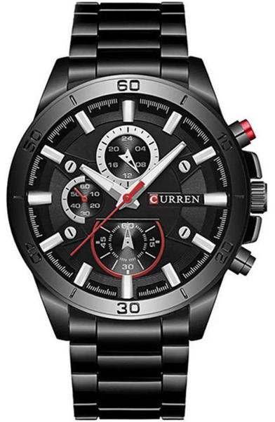 Picture of Curren 8275 Quartz Casual Watch for Men - Black