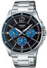 Picture of Casio MTP-1374D-2AVDF Enticer Multifunction Stainless Steel Men's Watch