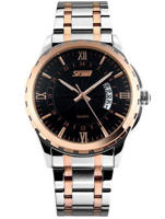Picture of Skmei 9069 Quartz Men’s Watch-Rose Gold Black