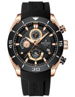 Picture of Naviforce 8038 Chronograph Men’s Watch– Black Rose