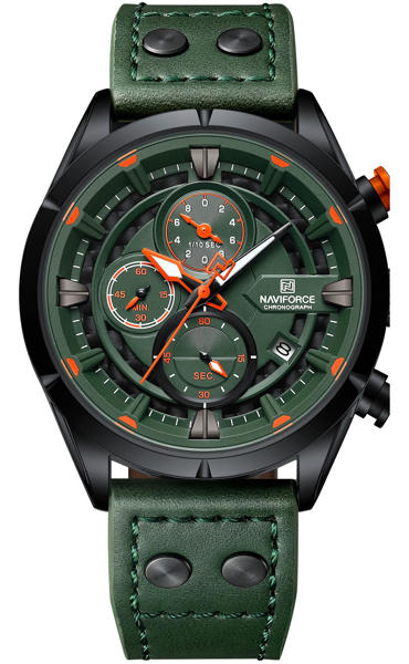 Picture of Naviforce 8045 Quartz Men’s Watch- Green
