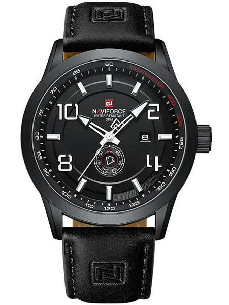 Picture of Naviforce 9229 Quartz Men’s Watch–Black White
