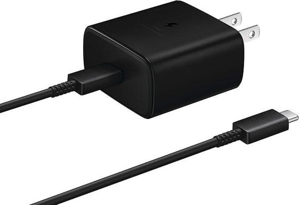 Picture of Samsung 45W USB-C PD Charger with Cable EP-TA845-Black