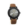 Picture of Fastrack 3246NL01 Bare Basics Quartz Analog Grey Dial Leather Strap Men's Watch