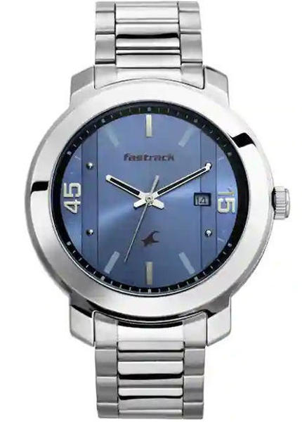 Picture of Fastrack 3246SM03 Blue Dial Stainless Steel Strap Men’s Watch