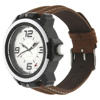 Picture of Fastrack 38017PL02 Quartz Analog Silver Dial Leather Strap Watch