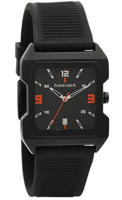 Picture of Fastrack 1474NP01 Hitlist Quartz Analog with Date Black Dial PU Strap Watch