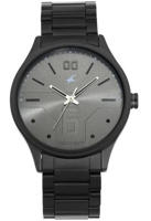 Picture of Fastrack 3247NM02 Bare Basics Quartz Analog Grey Dial Stainless Steel Strap Watch