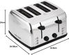 Picture of Black & Decker Toaster -4 Slice (ET304 )