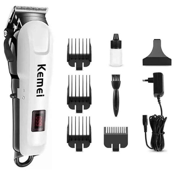 Picture of Kemei KM-809A Digital Electric Rechargeable Professional Hair Clipper Trimmer
