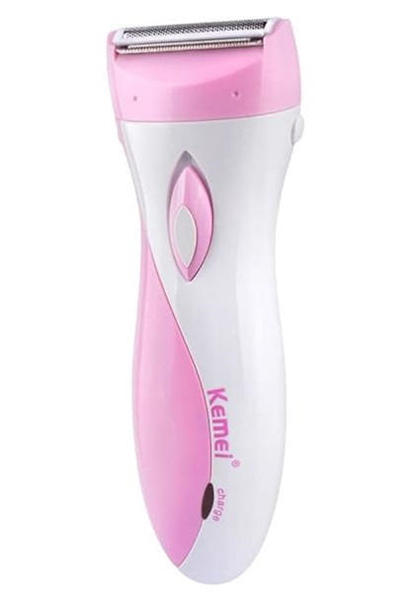 Picture of Kemei KM-3018 Electric Hair Trimmer For Women - Pink