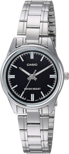 Picture of Casio Enticer Silver Ladies Chain Watch LTP-V005D-1AUDF