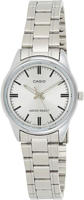 Picture of Casio Enticer Silver Ladies Chain Watch LTP-V005D-7AUDF