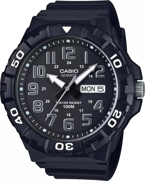 Picture of Casio MRW-210H-1AVDF Sports Day Date Fiber Men's Watch