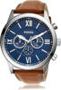 Picture of Fossil Flynn Chronograph Brown Leather Watch BQ2125