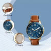 Picture of Fossil Grant Sport Chronograph Luggage Leather Watch FS5268I