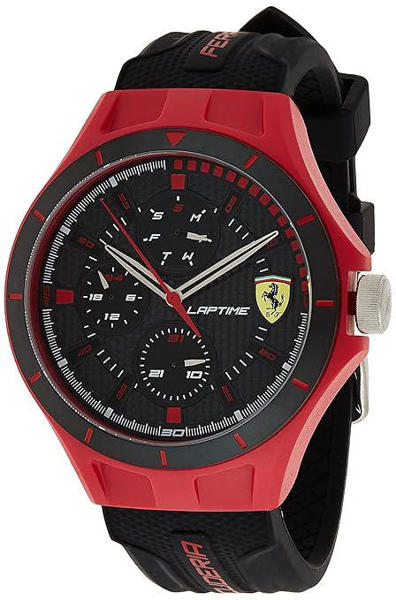 Picture of Scuderia Ferrari 830862 Lap Time Multifunction Watch for Men