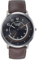 Picture of Sonata Poze Analog Black Dial Leather Strap Watch for Men (SP70006SL02)