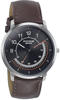Picture of Sonata Poze Analog Black Dial Leather Strap Watch for Men (SP70006SL02)