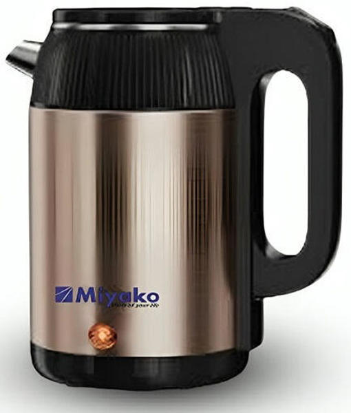 Picture of Miyako 2.5L 1500W Brushed Stainless Steel Kettle (MK-1925)