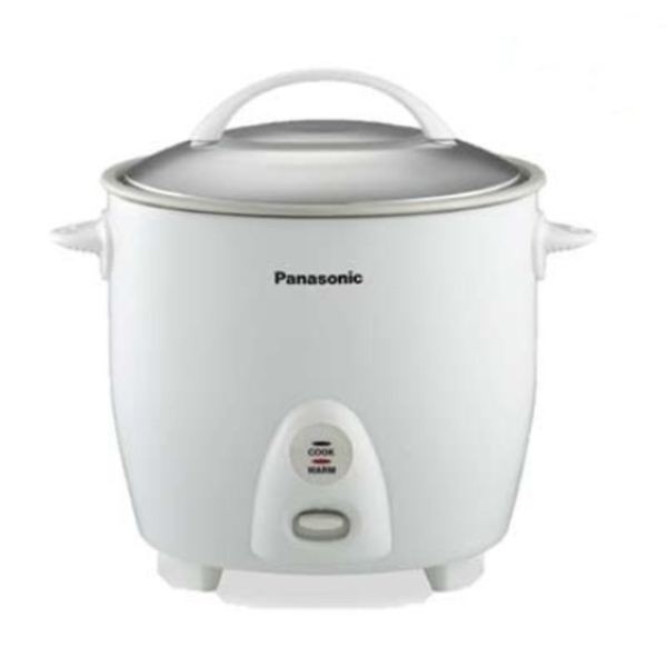 Picture of Panasonic SR-G28(2PL) (Double Pan) white color Electric Rice Cooker-2.8 L