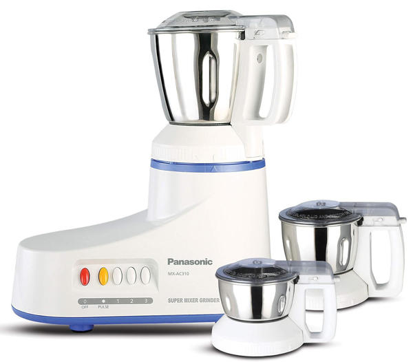 Picture of Panasonic MX-AC310 Heavy Duty Super Mixer Grinder | 1000 Watt