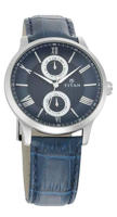 Picture of TITAN 90100SL02 on Trend Blue Dial Leather Strap Men’s Watch