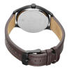 Picture of Titan Men's Minimalist Zen Analog Watch Black: Sleek Leather Strap with Contrast Hands-NS1802NL01