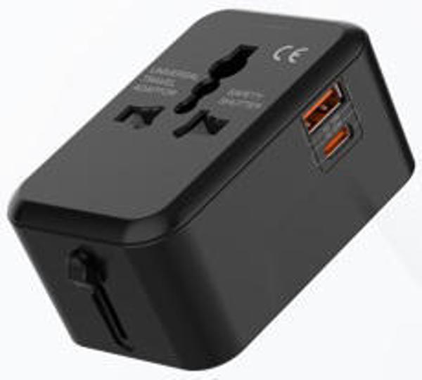 Picture of XTRA SL-185PQ UNIVERSAL TRAVEL ADAPTER – 20W PD