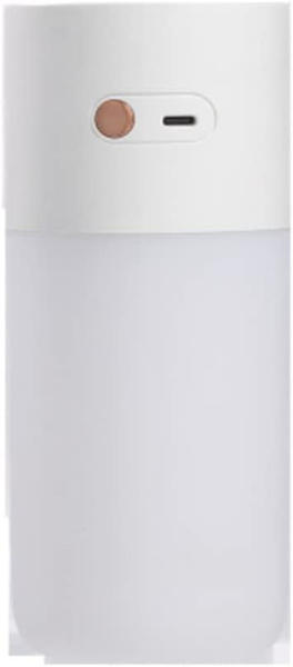 Picture of 400ml Capacity USB Recharge Cool Mist Air Humidifier with Night Light,Portable Dual Spray Nozzles Diffuser,Hydrate Moisturizing Sprayer for Home Office Car Air-conditioned rooms (Pink)