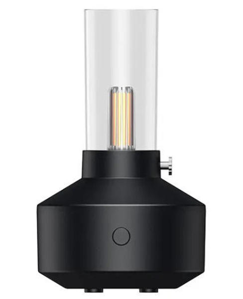 Picture of DQ708 Simulation Candle Light Aroma Diffuser USB Air Humidifier with Night Light (150ml)