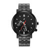 Picture of Fastrack 3287NM01 Tick Tock Multifunction Black Metal Watch for Guys