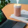Picture of Snow Mountain Air Humidifier, USB Mini Portable Car Air Purifier, Aroma Essential Oil Diffuser, USB Mist Maker, Mini Portable Ultrasonic Air Humidifer