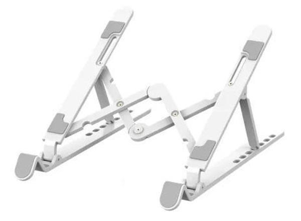 Picture of WiWU S500 Foldable Lightweight Aluminium Laptop Stand-Silver