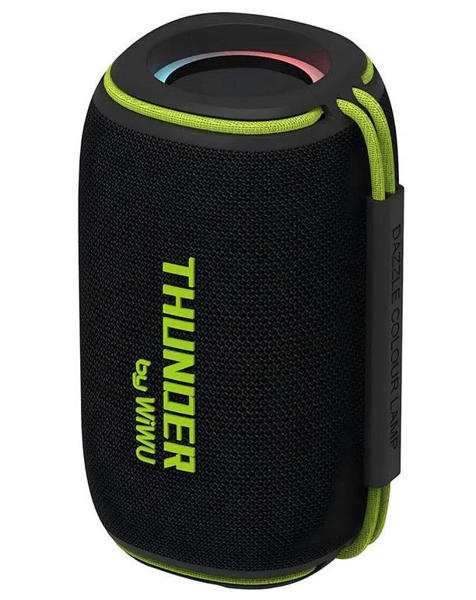 Picture of Wiwu Thunder H5 Black Portable Bluetooth Speaker