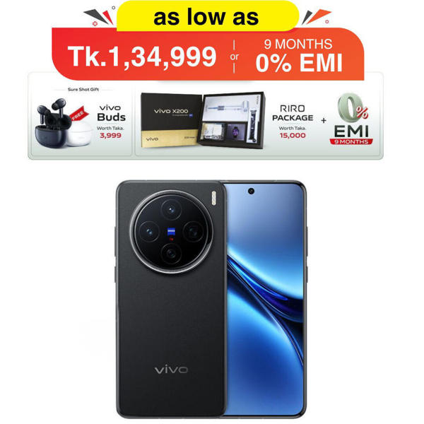 Picture of vivo X200 5G 16GB/512GB with Free vivo Buds & RIRO Giftbox