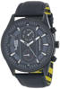 Picture of Fastrack 3224NL01 Fastfit Analog with Day and Date Black Dial Leather Watch for Guys