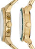 Picture of Fossil His and Hers Multifunction Gold-Tone Stainless Steel Watch - BQ2754SET