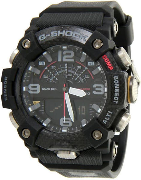 Picture of Casio Men's G-Shock Master of G Mudmaster Carbon Core Guard Quad Sensor Connected Grey Resin Watch GGB100-1A