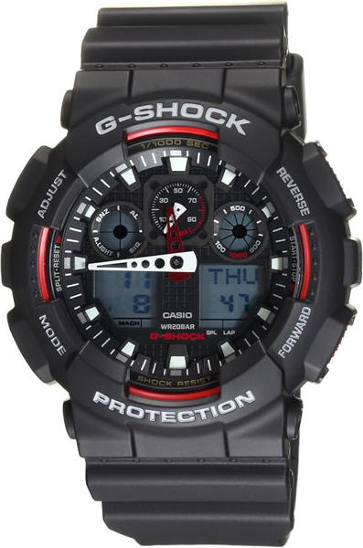 Picture of Casio Men's Quartz Watch, Analog-Digital Display And Plastic Strap Ga100-1A4