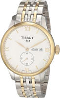 Picture of Tissot T0064282203801 Le Locle Stainless Steel Analogue Watch for Men, Silver/White