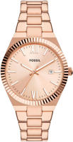 Picture of FOSSIL Scarlette Three-Hand Date Rose Gold-Tone Stainless Steel Watch ES5258