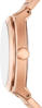 Picture of Fossil Men's Everett Quartz Stainless Steel Three-Hand Watch, Color: Rose Gold/Chocolate (Model: FS6028)