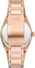 Picture of Fossil Men's Everett Quartz Stainless Steel Three-Hand Watch, Color: Rose Gold/Chocolate (Model: FS6028)
