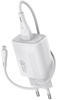 Picture of Yison C-H11-EU 18W Fast Charging Adapter with Micro USB Cable - White