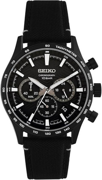Picture of Seiko Men's Analog Quartz Watch with Nylon Strap SSB417P1