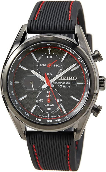 Picture of Seiko Men's Quartz Watch Stainless Steel with Silicone Strap-SSC777P1