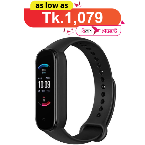 Picture of Amazfit Band 5 AMOLED Smart Fitness Tracker with spO2