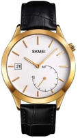 Picture of SKMEI 1581 Men’s Leather Belt Watch - Gold